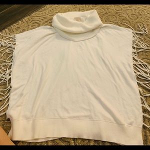 Michael kors poncho knit top